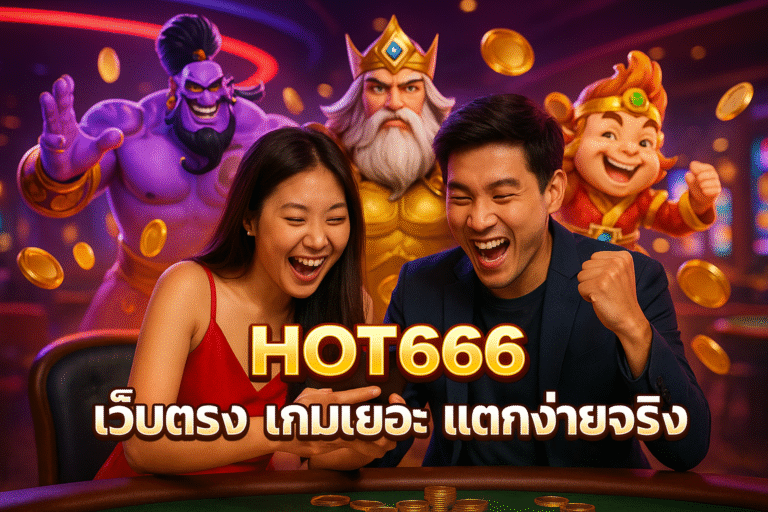 HOT666 เว็บตรง เกมเยอะ แตกง่ายจริง