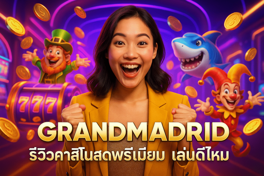 GRANDMADRID รีวิวคาสิโนสดพรีเมียม เล่นดีไหม